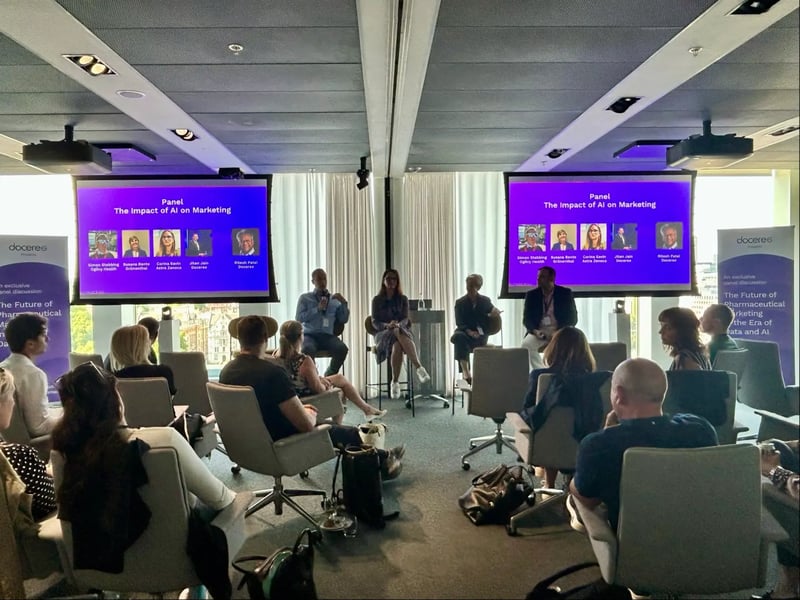 Doceree Healthcare AI marketing event keynote by Daniel Hulme Chief AI Officer at WPP