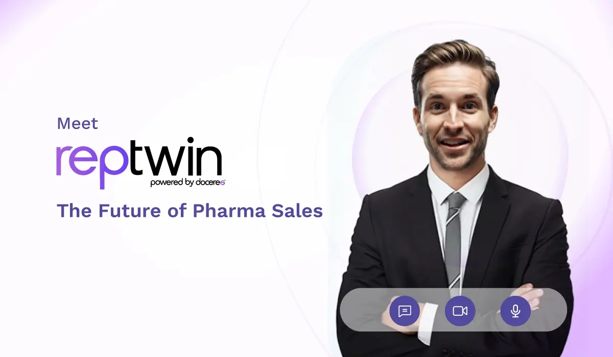 RepTwin by Doceree – AI-powered brand representative transforming the future of pharma sales and HCP engagement